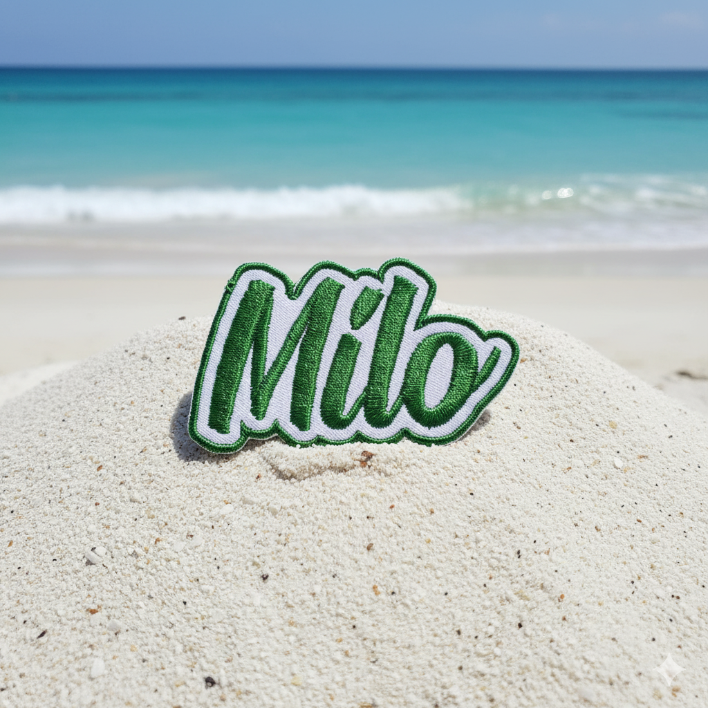 Custom Embroidered Name Patch – Personalized Text Patches | Colorful Name Patch Iron-On or Sew-On | For Clothes, Uniforms, Bags